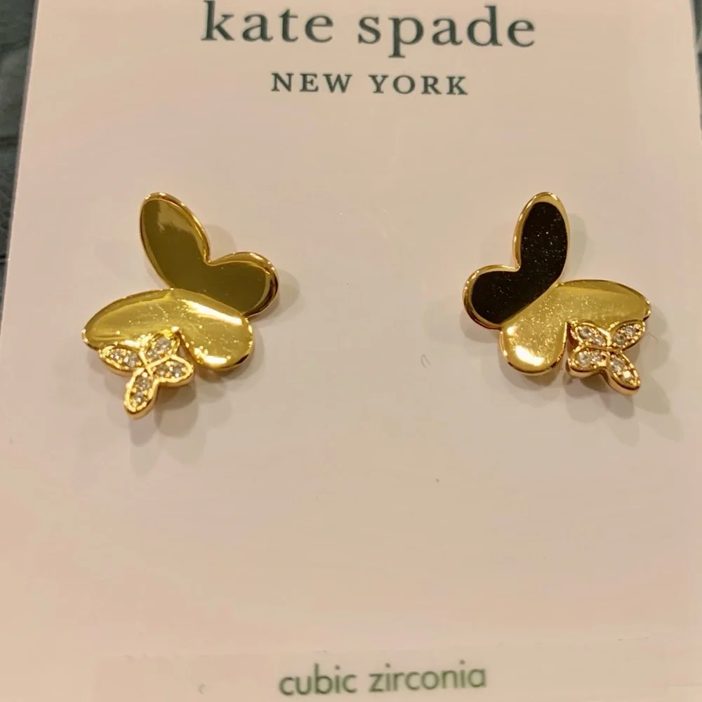 kate spade ♠️ NY in a flutter 🦋 stud earrings